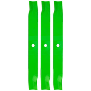 8TEN LawnRAZOR blade for Ariens Gravely Ikon 60 deck with high-lift foil.
