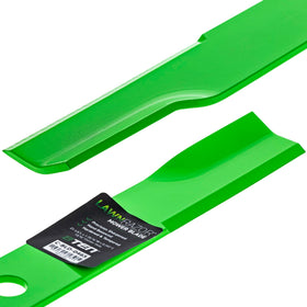 8TEN LawnRAZOR blade center hole 13/16 inch for easy mounting.