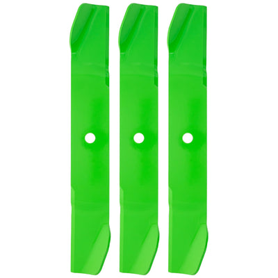 8TEN LawnRAZOR blade closeup showing a sharp cutting edge for mulching