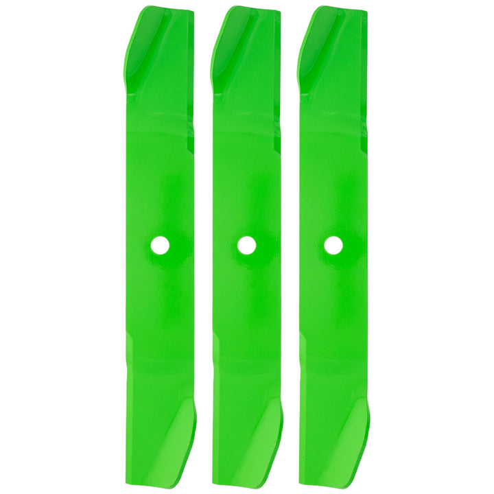 8TEN LawnRAZOR blade closeup showing a sharp cutting edge for mulching
