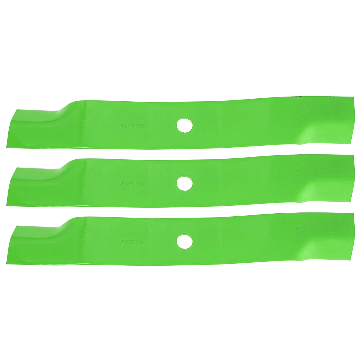 Close-up of 8TEN LawnRAZOR blade edge highlighting sharpness and precision