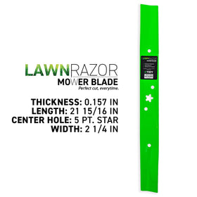 8TEN LawnRAZOR blade for Husqvarna HU700F enables clean mulching and smooth operation