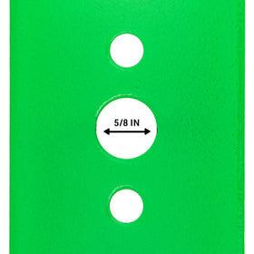 Three-pack of 8TEN LawnRAZOR blades ready for replacement