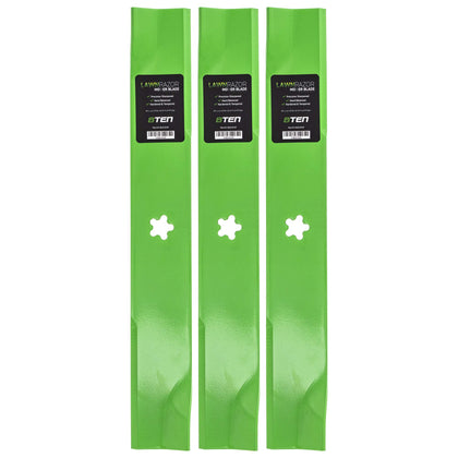 8TEN LawnRAZOR blade set for Husqvarna/Dixon 52-deck compatibility for reliable mowing