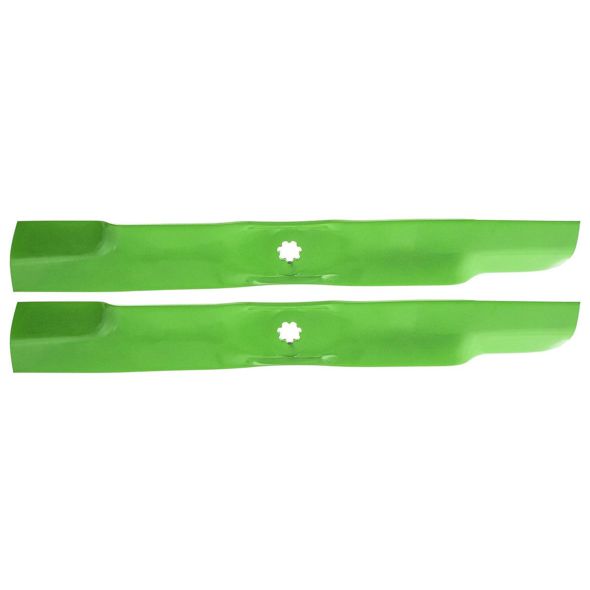 8TEN LawnRAZOR blade set on deck showing easy installation for efficient mowing