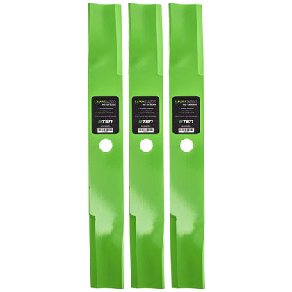 8TEN LawnRAZOR blade set packaging highlights durability and ready to use performance