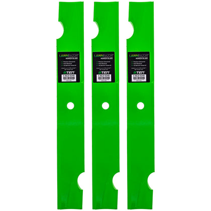 8TEN LawnRAZOR blades close-up showing a sharp edge for clean cuts on tough turf