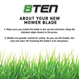 8TEN LawnRAZOR packaging highlights reliability for demanding lawn tasks