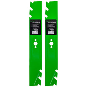 8TEN LawnRAZOR blade set front view with sharp toothed edge for precise cuts