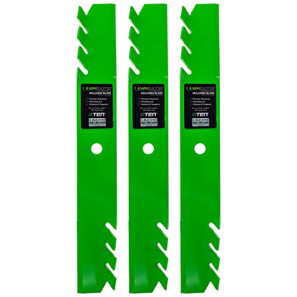 8TEN LawnRAZOR close-up of blade set for precise cuts on Toro Z Master 52-inch decks.