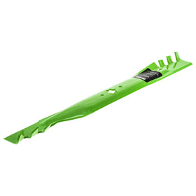 Rugged construction of 8TEN LawnRAZOR blade emphasizes durability