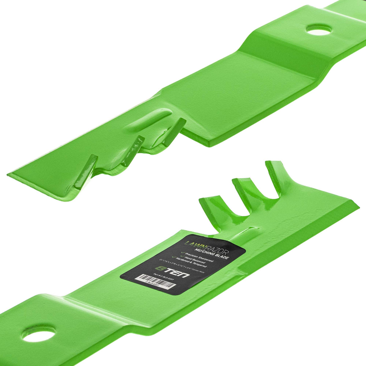 8TEN LawnRAZOR blade thickness 0.1875 inch for durability