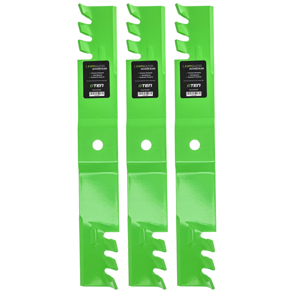 8TEN LawnRAZOR blade with toothed design for precise cut
