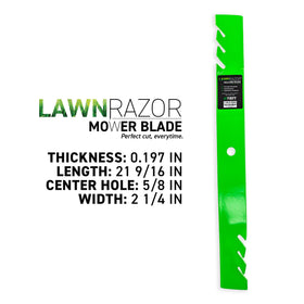 8TEN LawnRAZOR blade in a two-pack ready for replacement.