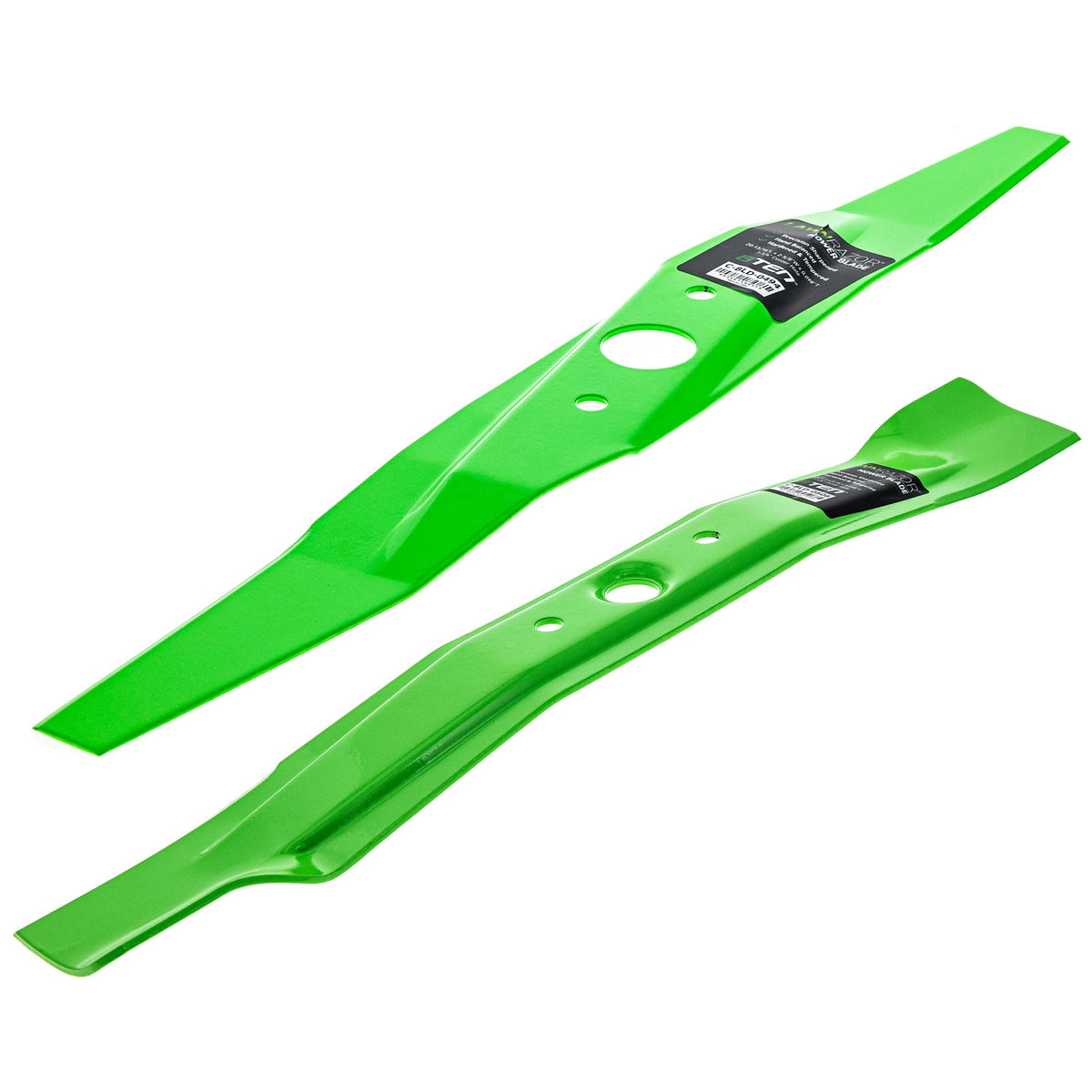 8TEN LawnRAZOR bottom blade delivering balanced lift.