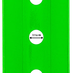 8TEN LawnRAZOR toothed blade close-up highlighting sharp edge.
