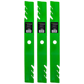 8TEN LawnRAZOR toothed mulching blade for Exmark 60-inch deck, close-up