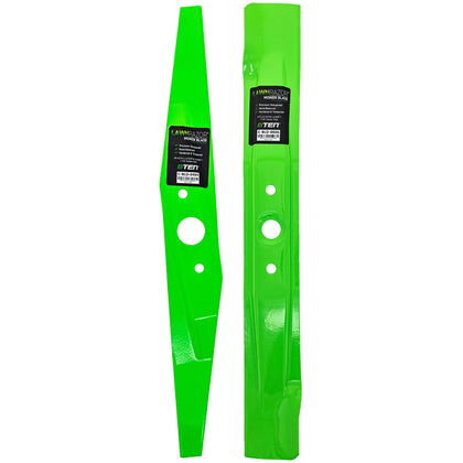8TEN LawnRAZOR top blade for a sharp edge and even cut.