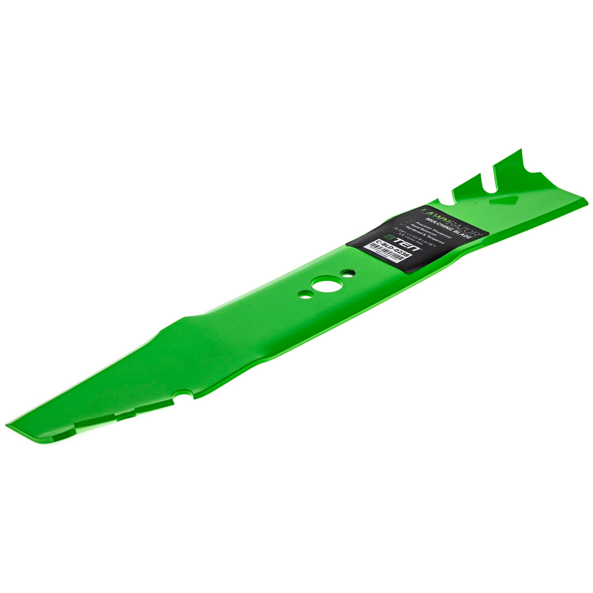 Two-pack packaging of 8TEN LawnRAZOR blades for easy replacement