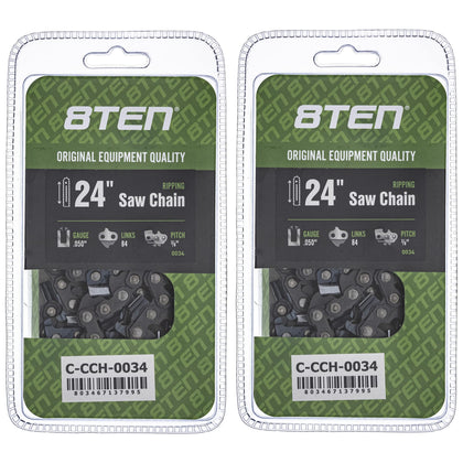 8TEN ripping chain 24 inch for precise ripping cuts in compatible saws