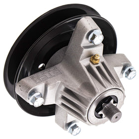 8TEN spindle with blade mounting hardware included for quick replacement