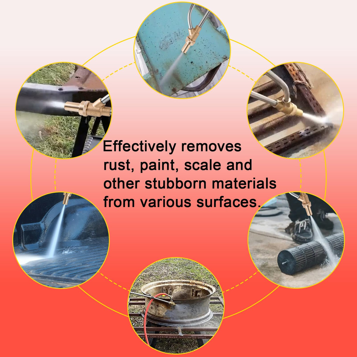 9thshop sandblaster used in a home workshop for tough stains.