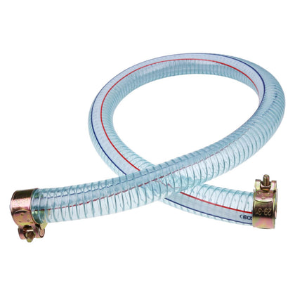 Chamixx 39-inch universal log splitter hose in blue for versatile hydraulic connections