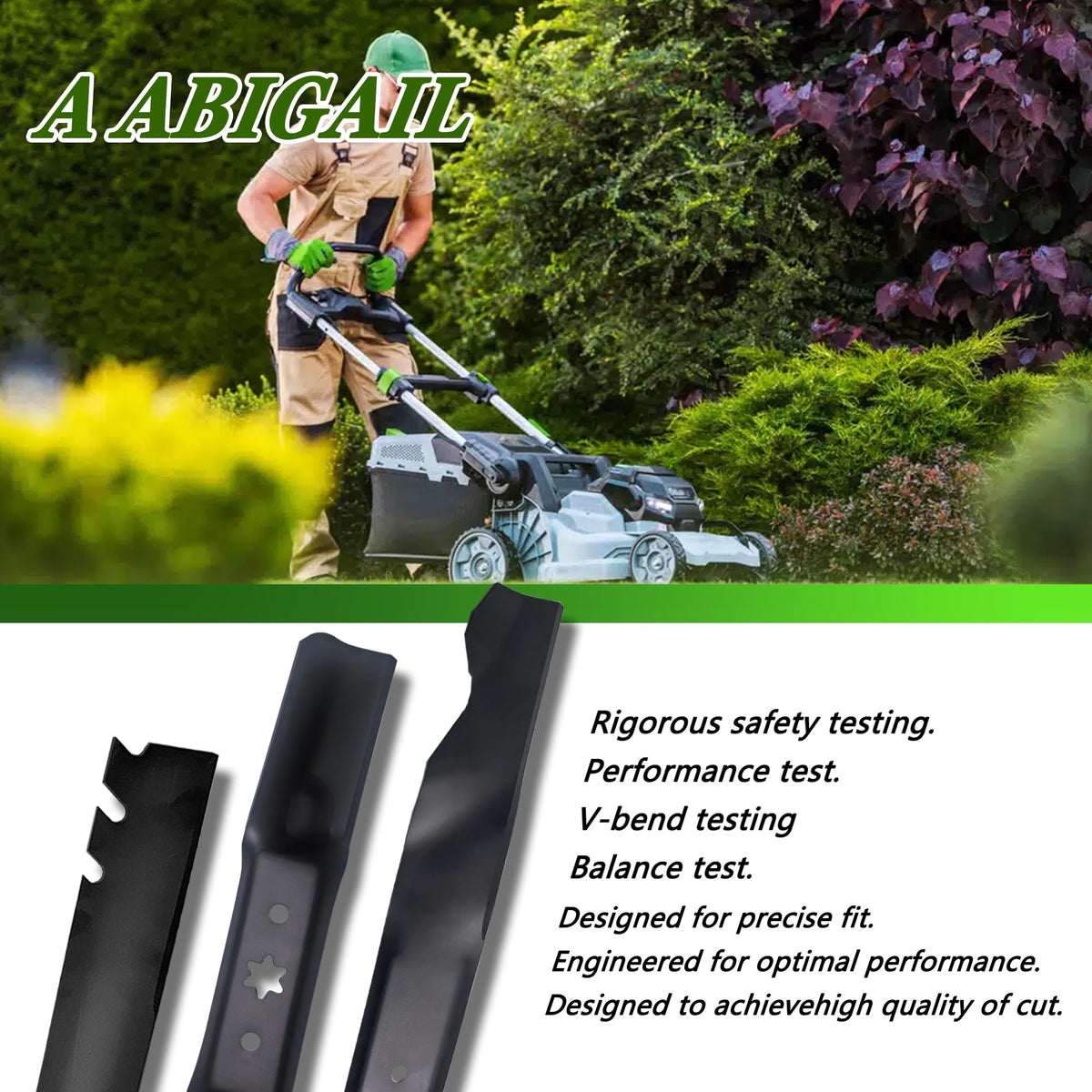 A ABIGAIL blades replace gy20852 for easy compatibility.