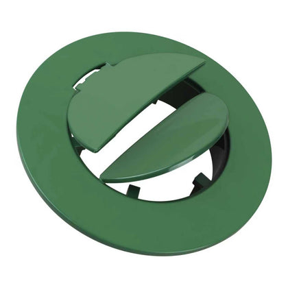 A AIRMACHIN pop-up drainage emitter outer view, weatherproof for garden and landscape drainage systems.