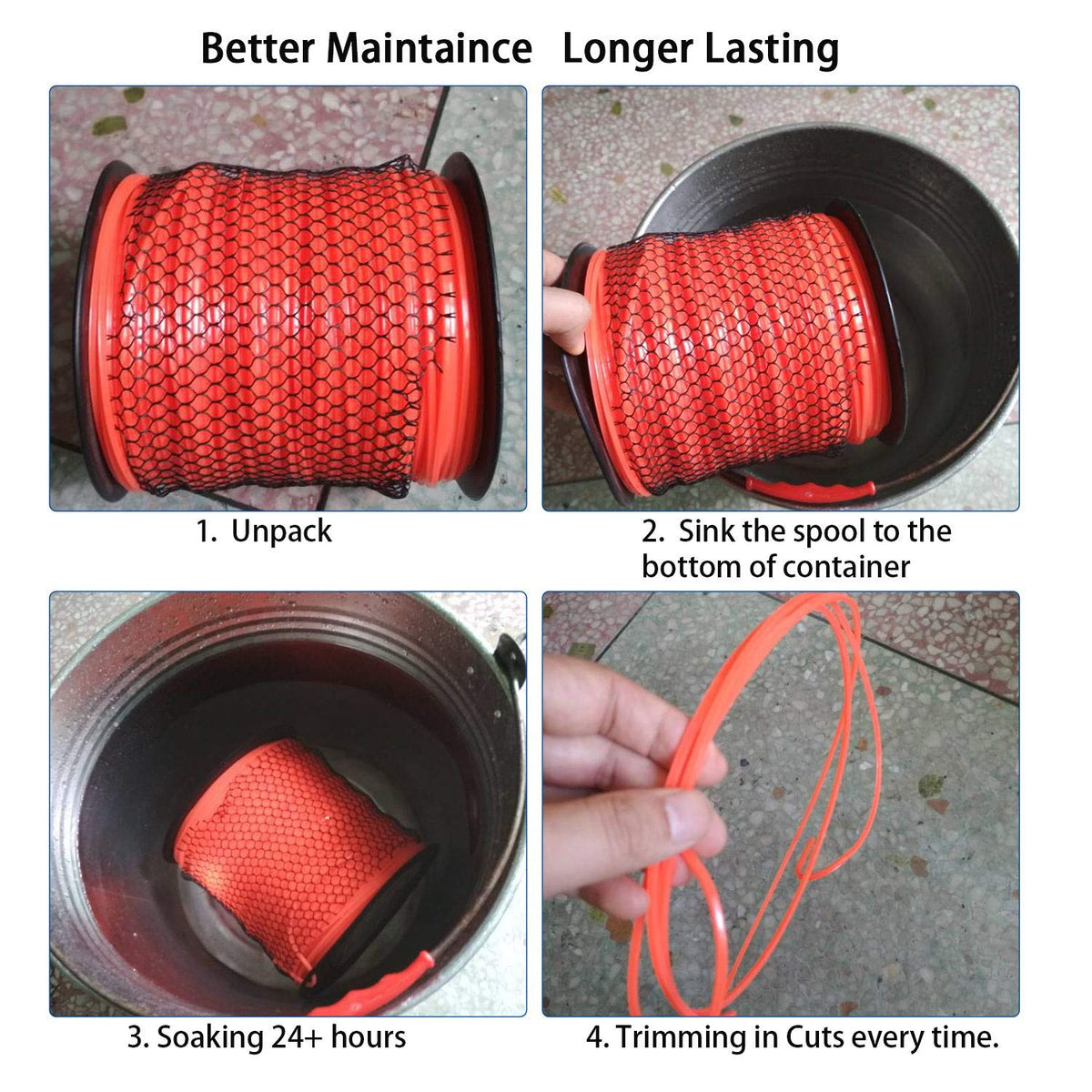 Compatible with popular trimmers, A ANLEOLIFE simplifies yard care