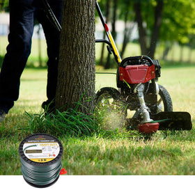 A Anleolife durable spool withstands tough trimming sessions for neater edges.