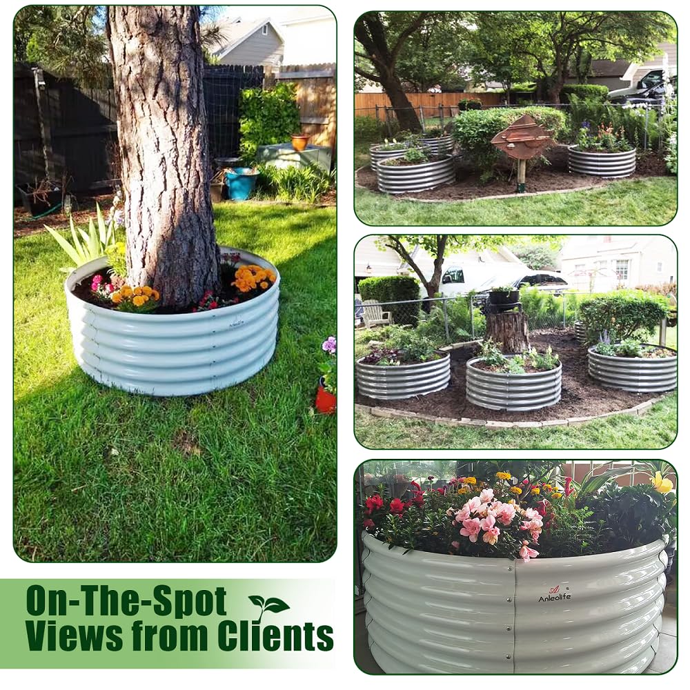 A ANLEOLIFE anti-rust coating on galvanized steel for outdoor use.