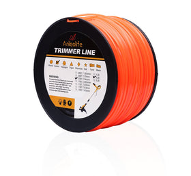 A ANLEOLIFE trimmer line spool orange for quick weed cutting