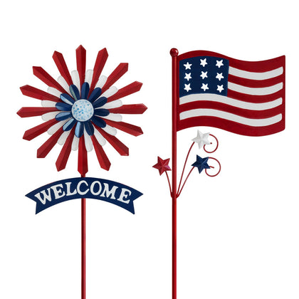 A ANLEOLIFE welcome sign stake 10x36in enhances curb appeal for porches and garden edges.