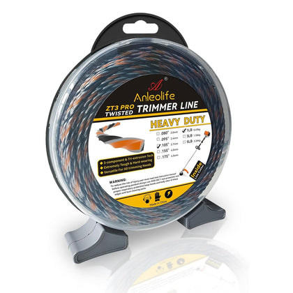 A ANLEOLIFE ZT3 Pro trimmer line donut—durable performance for tough edging tasks.