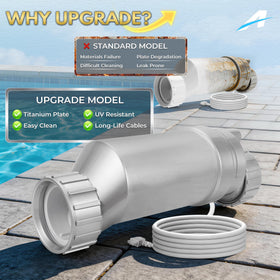 A-Outsanding T-9 salt cell features AquaRite compatibility for easy system upgrades