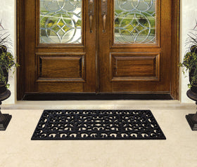 A1 Home Collections dirt-trapping grooves capture mud before it enters the home.