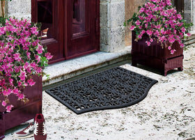 A1 Home Collections weather-resistant entry mat withstands seasonal elements