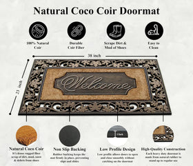 A1HC Environmentally friendly outdoor rug; biodegradable and compostable.