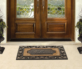 A1HC Large 38x23 mat suits single or double doors for entryways.