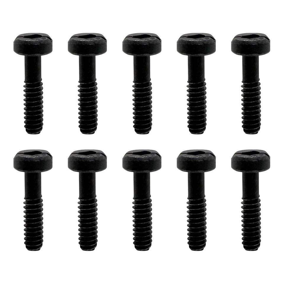A.A recoil starter screws 10-pack for Husqvarna chainsaws ready for replacement