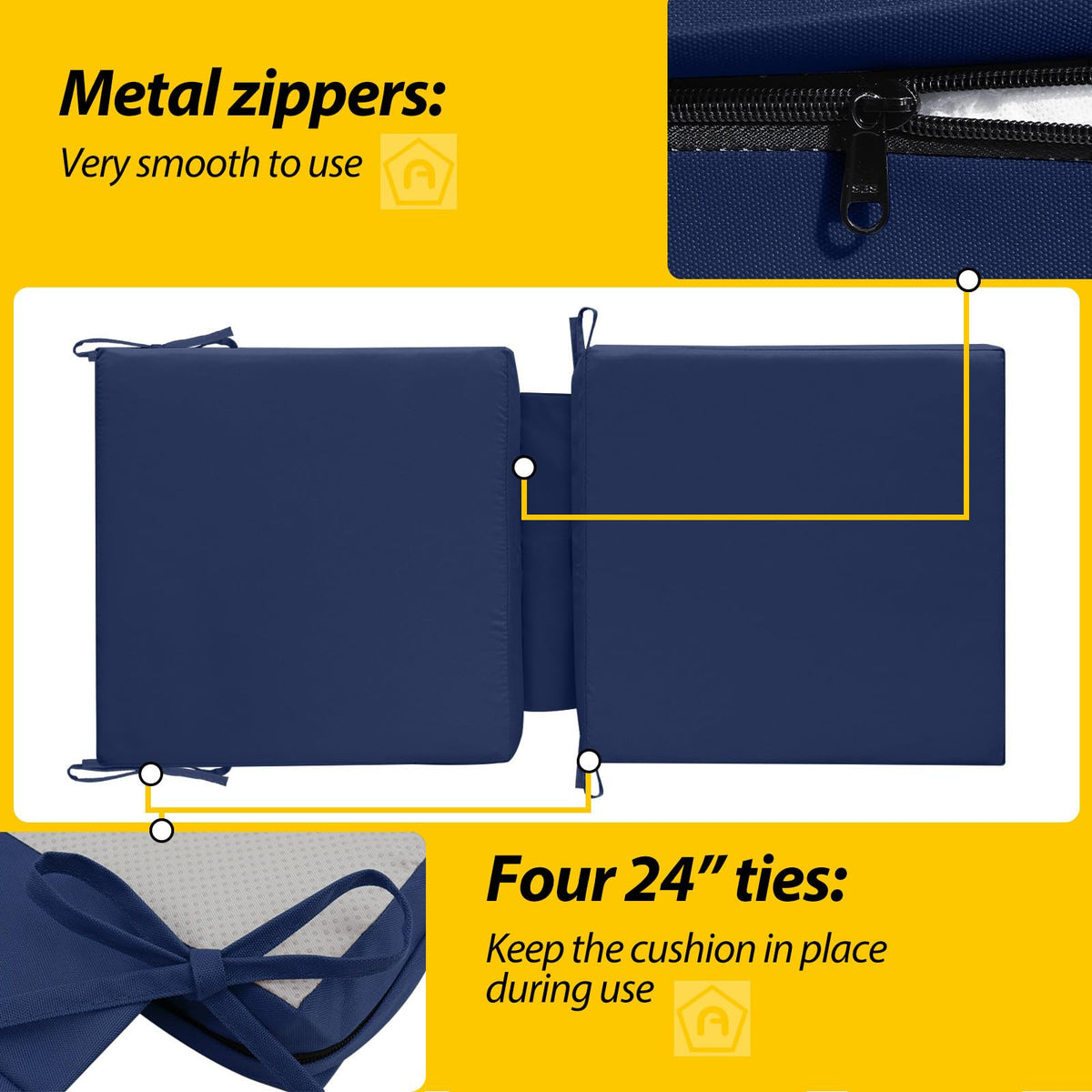 AAAAAcessories waterproof cover protects cushions from rain and color fade