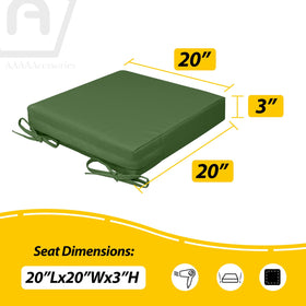 AAAAAcessories non-slip bottom and ties secure cushions on chairs