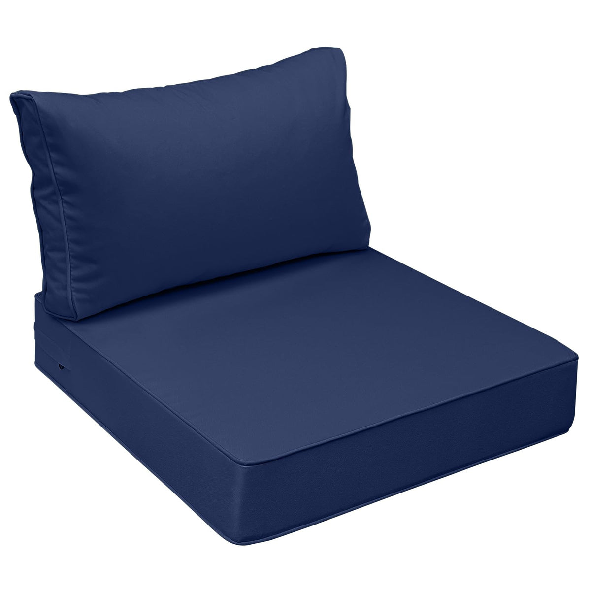 AAAAAcessories navy outdoor seat cushion front view enhances patio comfort