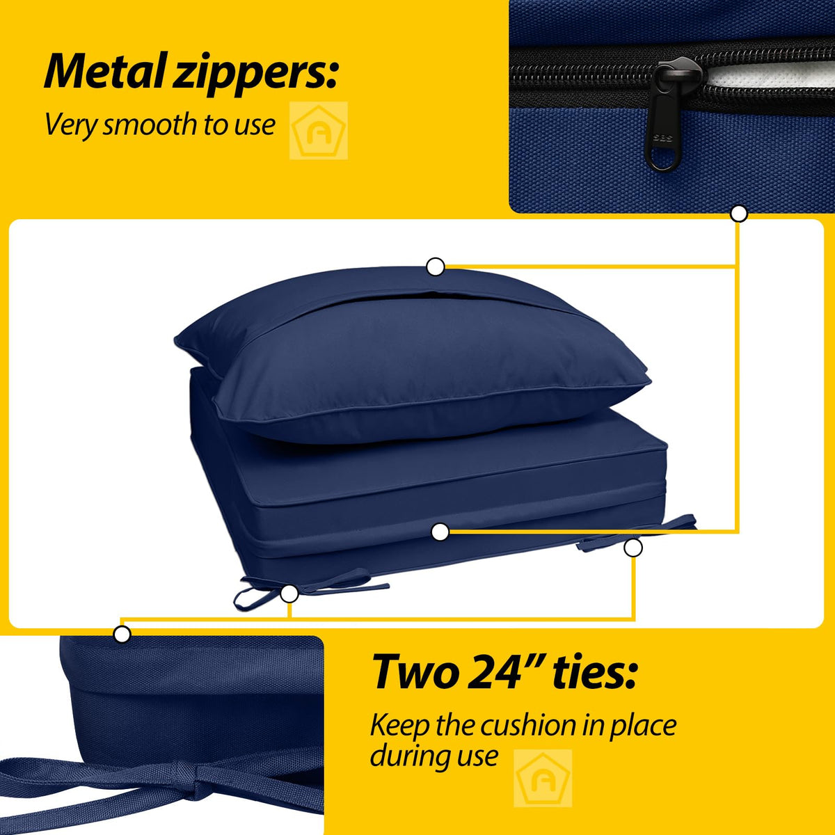 AAAAAcessories waterproof cover protects cushions from rain and sun