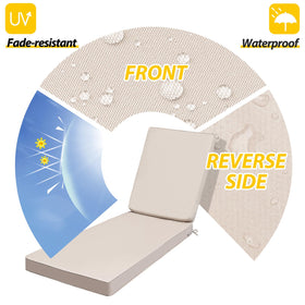 AAAAAcessories chaise cushion waterproof cover keeps cushions dry and durable.
