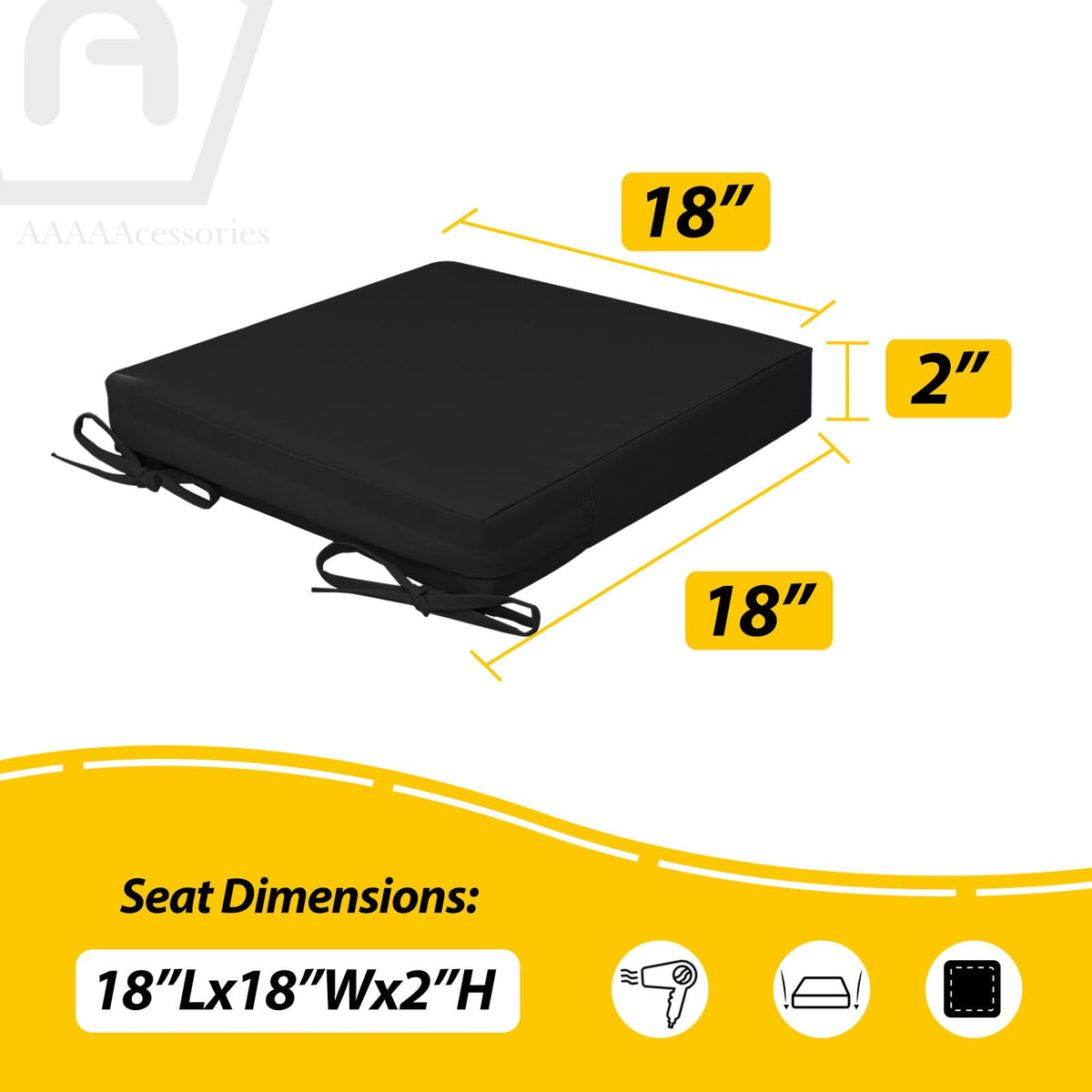 AAAAAcessories cushions arrive compressed and recover shape within 24 hours.
