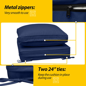 AAAAAcessories hidden-zipper cover shown for easy cleaning and a seamless look.