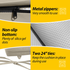 AAAAAcessories cushion hidden zipper for easy cleaning