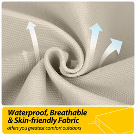 High-resilience polyurethane foam cushion for soft support